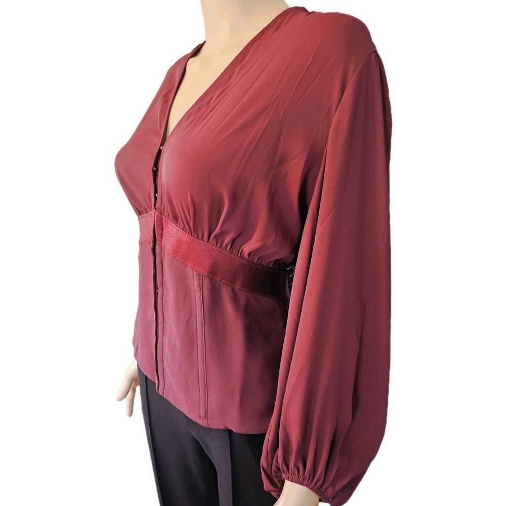 White House Black Market  Blouse Size 8 NWT - Picture 5 of 9
